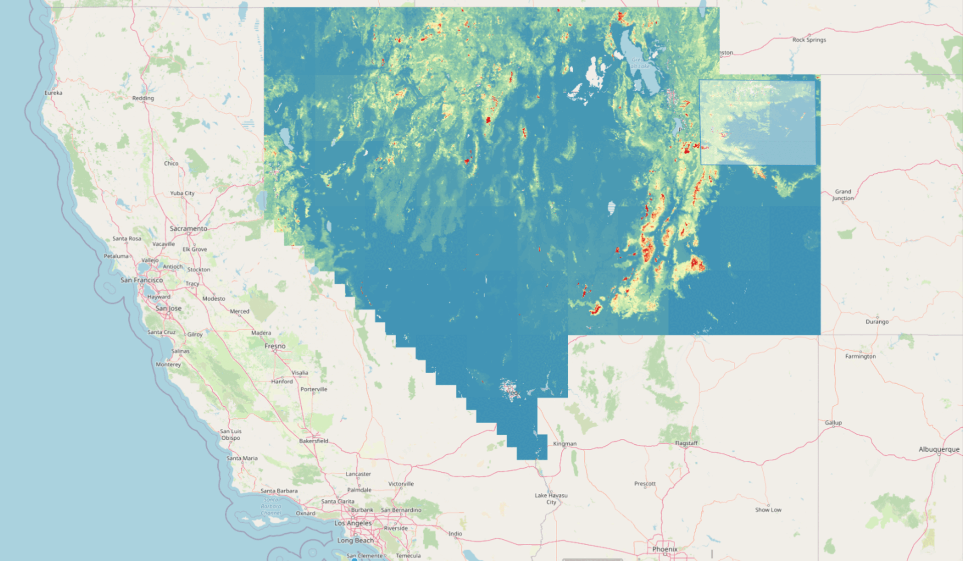 Wildfire burn scar satellite data product